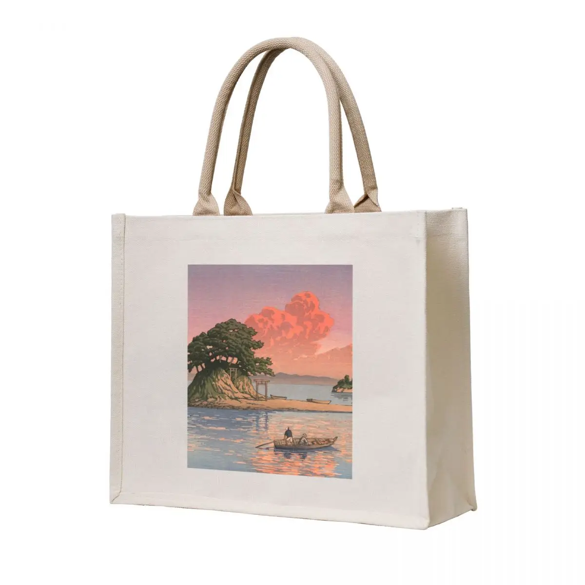 

Kujukushima, Shimabara by Kawase Hasui Tote Bag free delivery bags women bag large size bags shopping bag logo