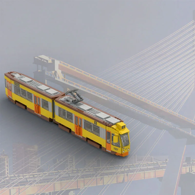 MOC-262011 Building Block Express Train Locomotive Connector Model 1042 Pieces Birthday Fun Toy Holiday Christmas New Year Gift