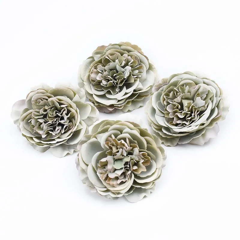 10/20PCS Seide Pfingstrose Künstliche Blumen DIY Geschenk Kranz Outdoor Garten Hause Vase Hochzeit Brautstrauß Festival Party Dekoration – Detail 19