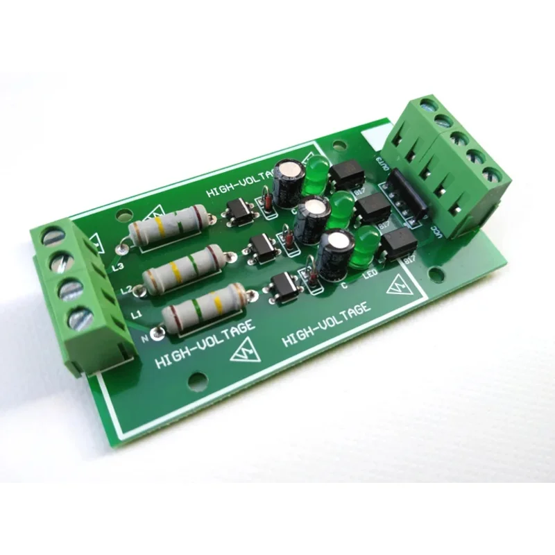 3-way 220V optocoupler isolation module