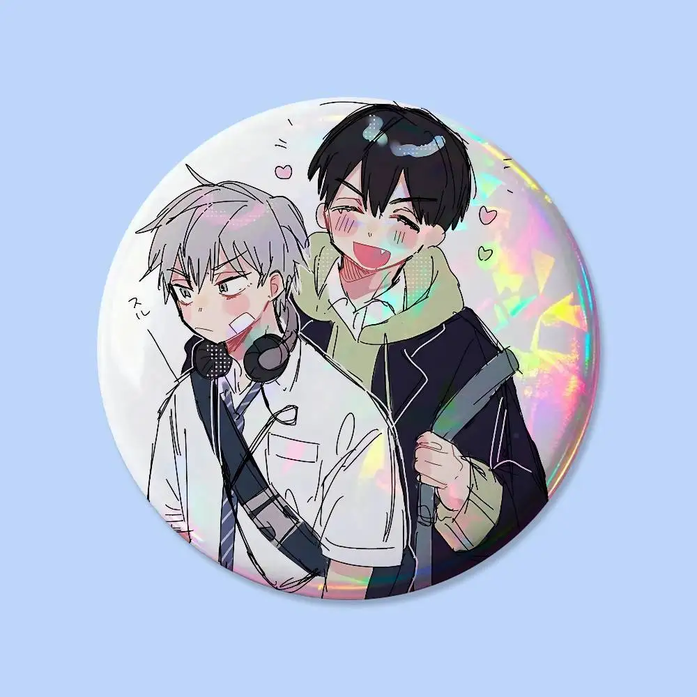 Alien Stage Ivan & Till Round Pin Badge image