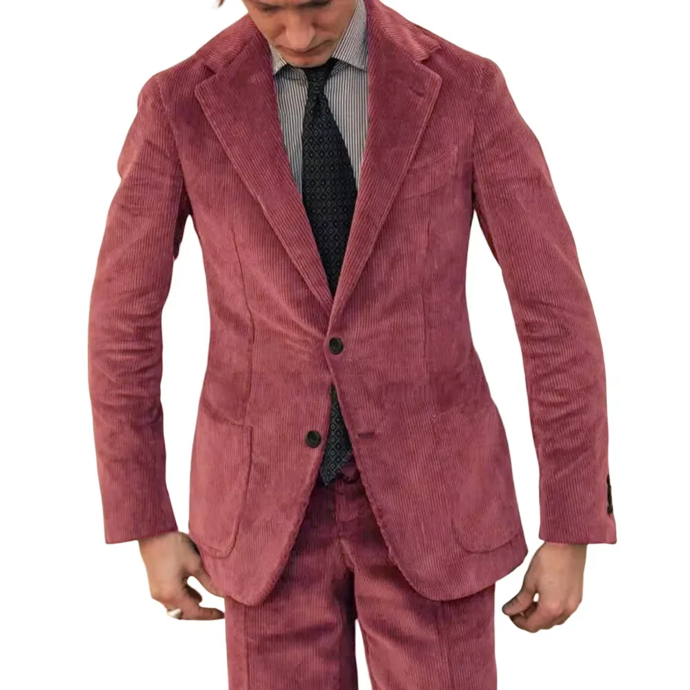 سروال قصير الرجال الدعاوى مجموعة موضة 2 قطعة السترة السراويل الأعمال العريس حفل زفاف حفلة موسيقية الذكور البدلات الرسمية الخريف الشتاء أفضل بائع #2