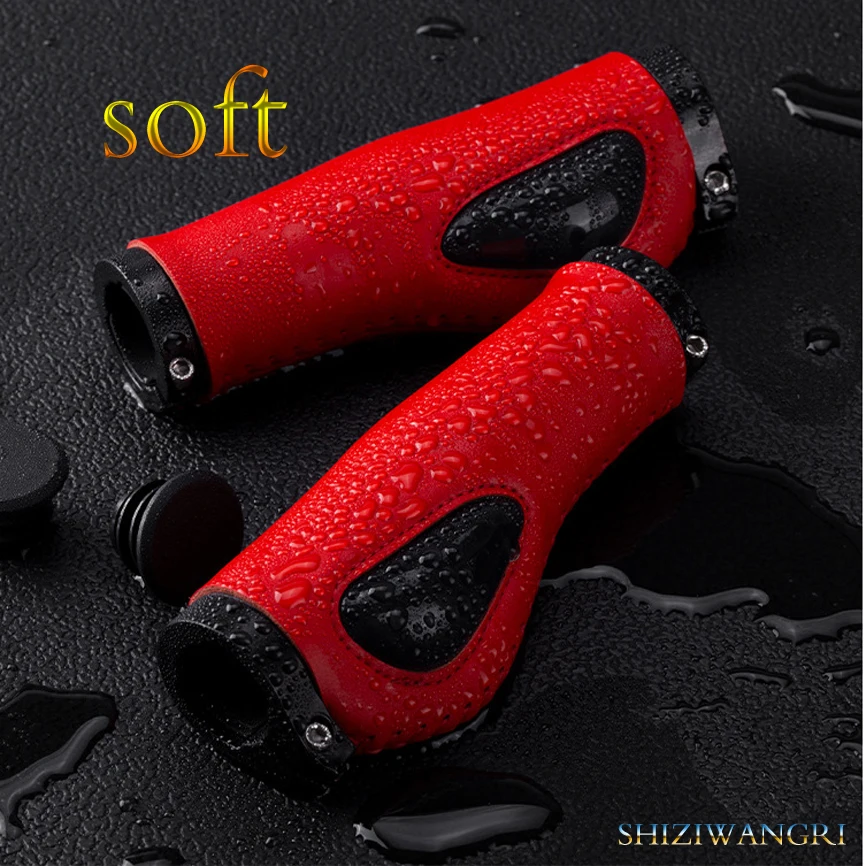 Bike Grip Bike Accessories Bike Fiber Leather Grip Bike Grip Mountain Bike Anti-Slip Handlebar Cover Handlebar Grips