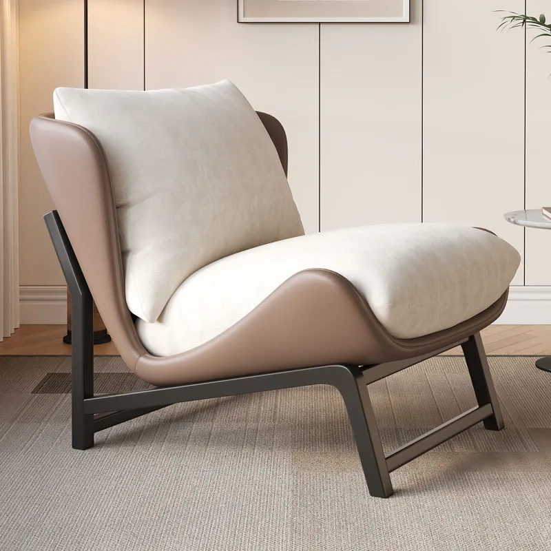 

Beige Modren Living Room Chairs Classic Trending Cozy Century Chairs Living Room Armchair Chaise Relax Sessel Furniture Home