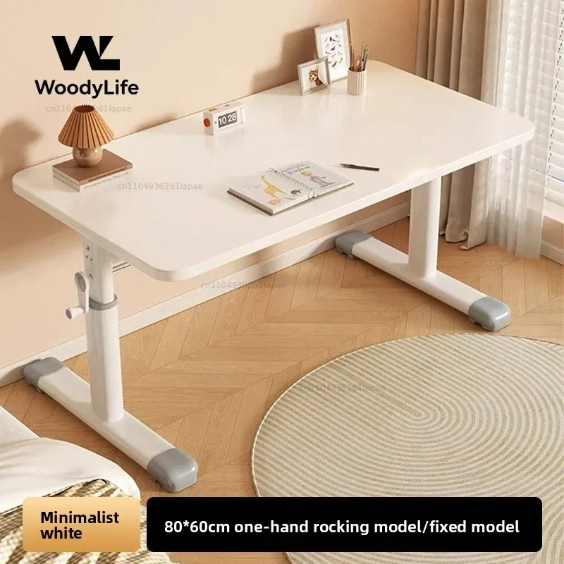 Height Adjustable Gaming Desk Desktop Computer Desk Home Use Kids Learning Small Space Laptop Desk Computer Table Laptop Table