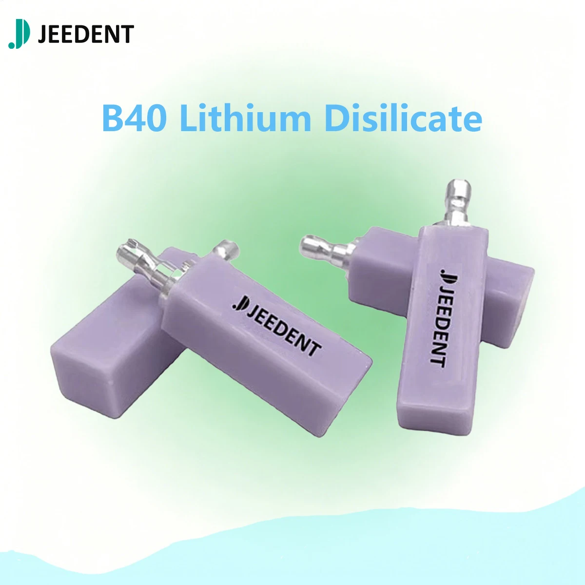 

JEEDEN B40 Sirona Cerec Dental Lithium Disilicate Block Glass Ceramic for CAD CAM Milling System Dental Lab Dentist Material