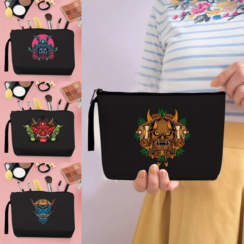 

Cosmetic Bags Cases Clutch Toiletry Organizer Women Zipper Makeup Pouch Party Wedding Bag Pencil Case Purse Monster Series