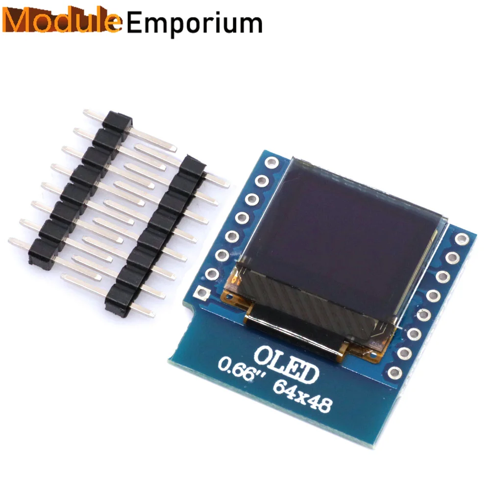 0.66 inch OLED Display Module for WEMOS D1 MINI ESP32 Module Arduino AVR STM32 64x48 0.66\