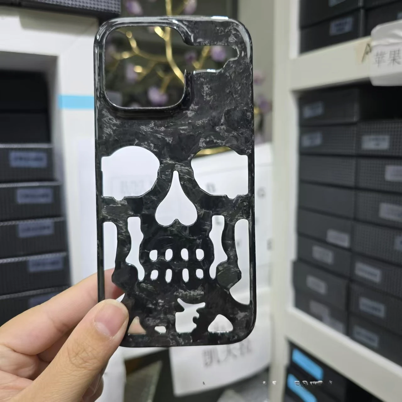 Чехол из кованого углеродного волокна для iPhone 16 Pro Max, арамидный чехол, ультратонкий легкий защитный чехол для iPhone 16 Pro Capa Funda