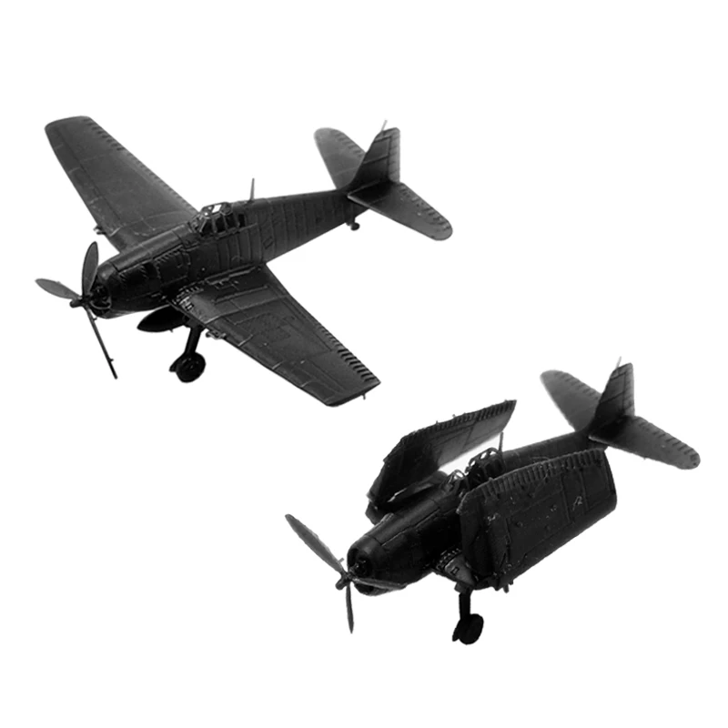 

Масштабная модель самолета F6F Hellcat (1:350) с откидными/складными крыльями, 3D-печать, неокрашенная, из смолы, для самостоятельной сборки и творчества