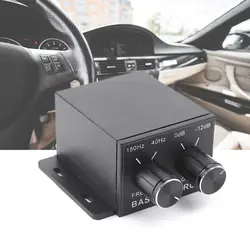 Car Audio Regulator Amplifier Bass Subwoofer Stereo Equalizer Controller 4 RCA D7YA