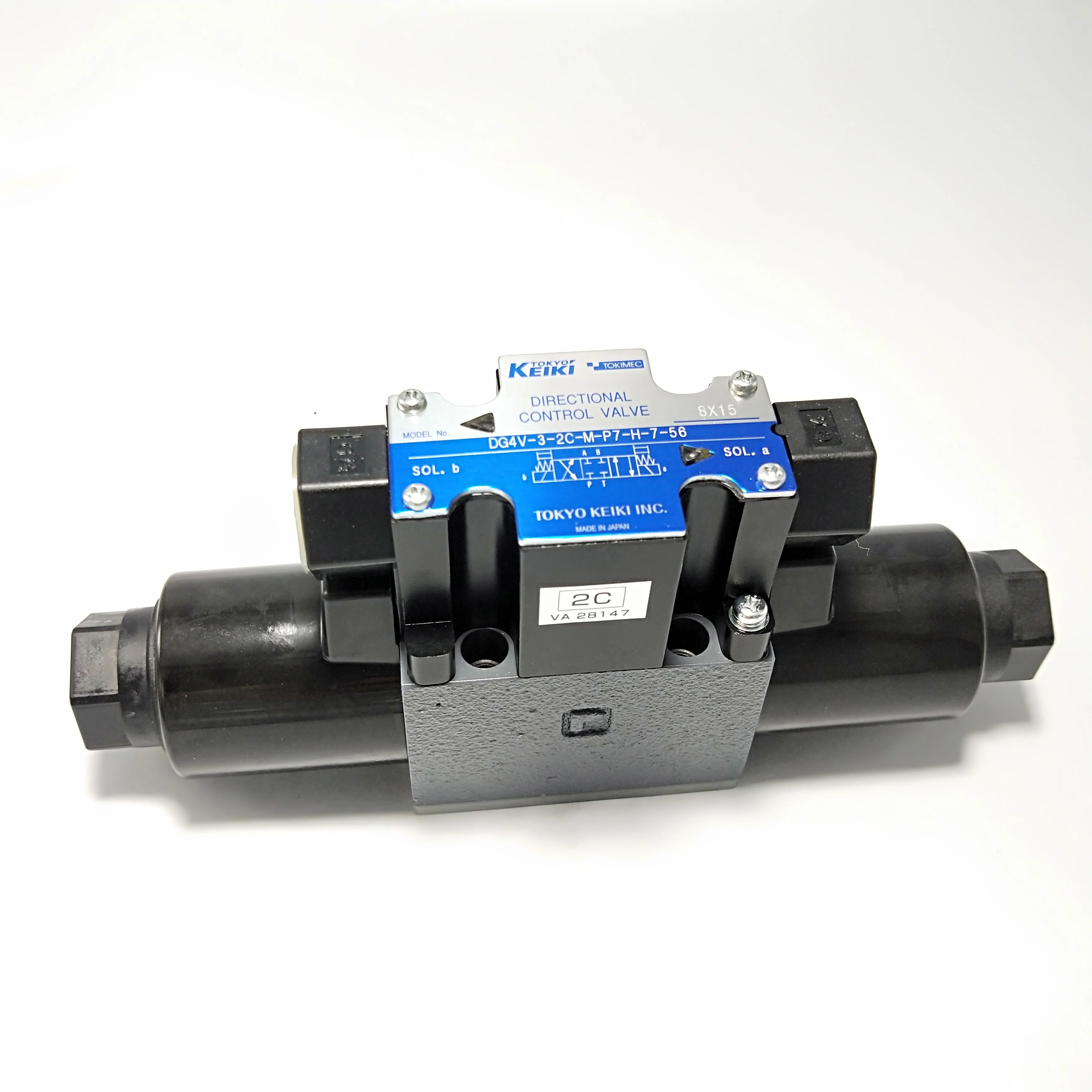 

JAPAN TOKYO KEIKI TOKIMEC solenoid operated valve DG4V Series DG4V-5 DG4V-7 DG4V-8 DG4V-10 directional hydraulic valve