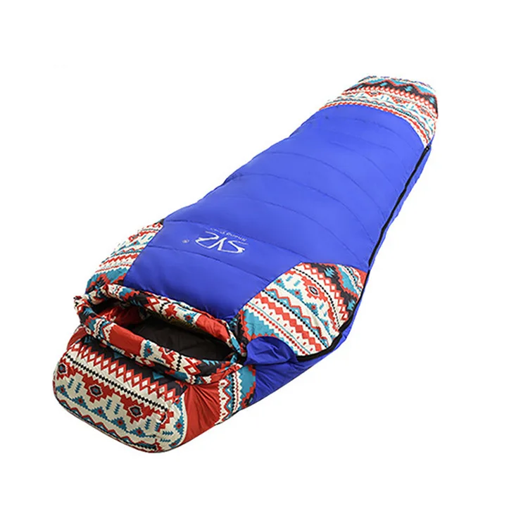 

Cálido Saco de Dormir Ultraligero Relleno de Pluma 650FP Спальный мешок в стиле мумии Непроницаемый Кемпинг 슬리핑 arag
