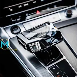 For Audi A4 A5 A6C8  A7 A8L Q5 Q7 Q8 RS4 RS5 RS6 RS7 S4 S5 SQ5 QS8 Crystal gear head Shift head Transmission handle