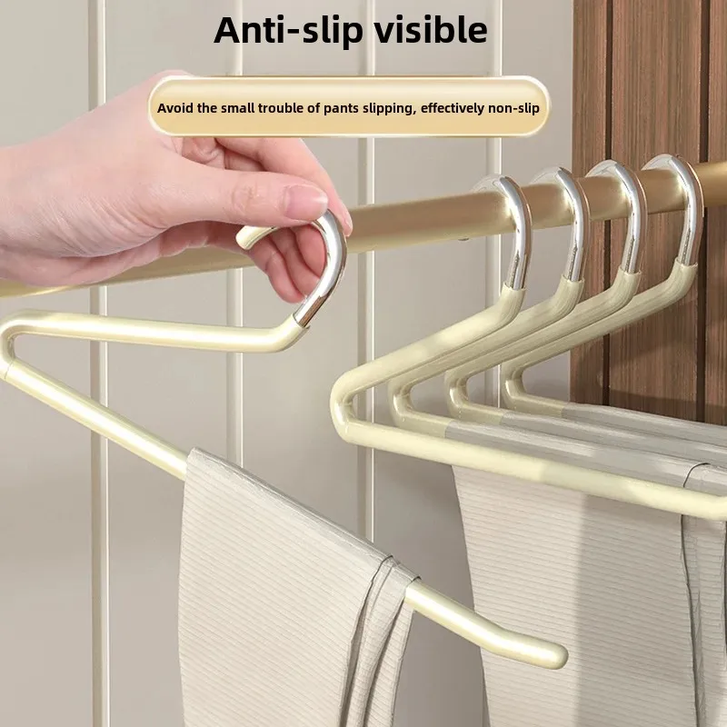 Goose Shape Pants Hanger Home Use Non Slip Immersion Molding Clothes Hanger Wardrobe Storage Hang Clothes Wholesale