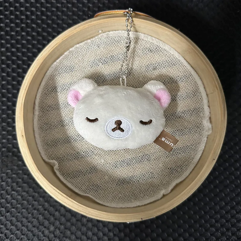 Kawaii Rilakkuma Anime Cartoon Plush Toys Keychain Accessories Soft Stuffed Backpack Pendant Girl Boy Children Birthday Gifts