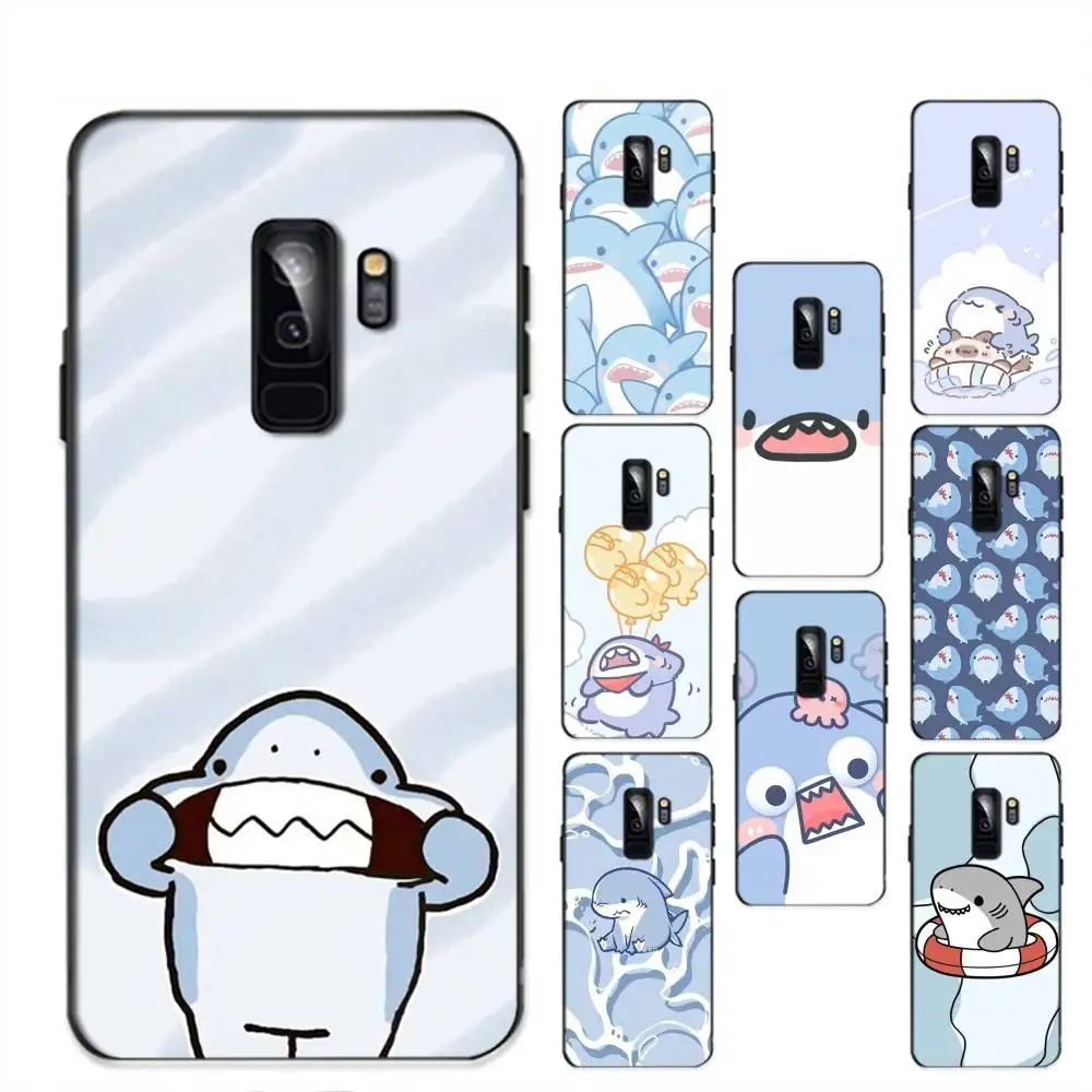 Cute anime Shark Phone Case For Samsung S 24 fe 25 Ultra plus 20 lite 21 30 22 23 24 22 Ultra 5G Fundas