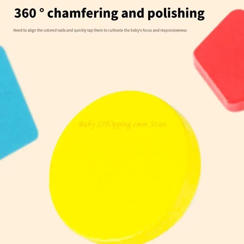 23GD Creative Sorting Coin Box Toy für Kleinkind -sensorische Bildungsspielzeug Farbform Kognitiver Spielzeug für