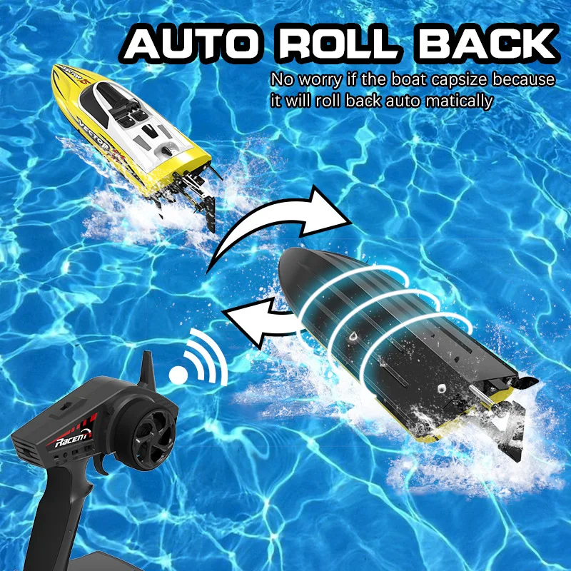 เรือบังคับวิทยุ Orans 795-4 รุ่นมินิ เรือของเล่นไฟฟ้าความเร็วสูง ทนทานต่อการชน รุ่น RC สำหรับเด็กและผู้ใหญ่