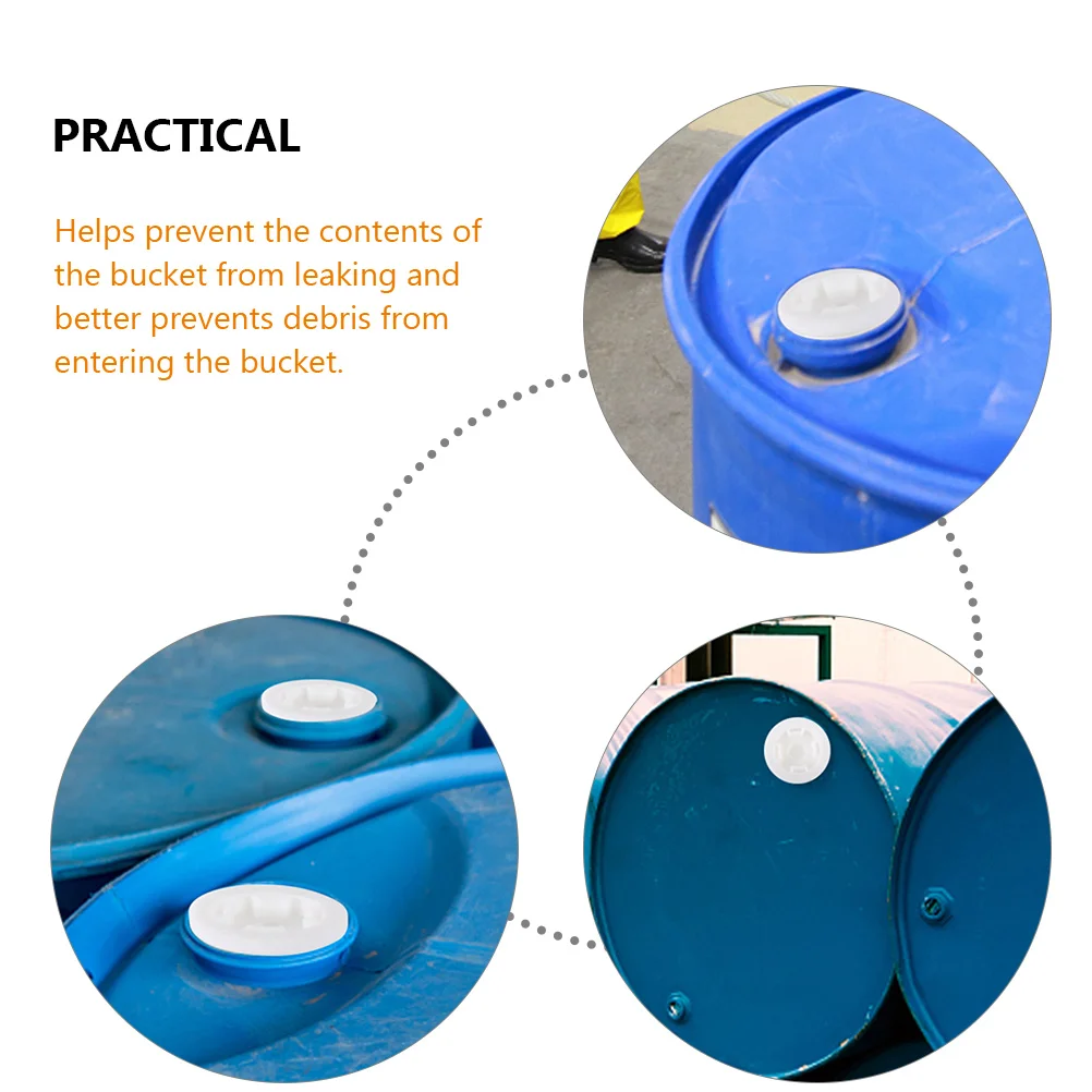 8pcs Bung Cap Oil Barrel Seal Cap Water Drum Plug 200L Oil Drum Seal Cover bung caps drum bung plug oil drum caps