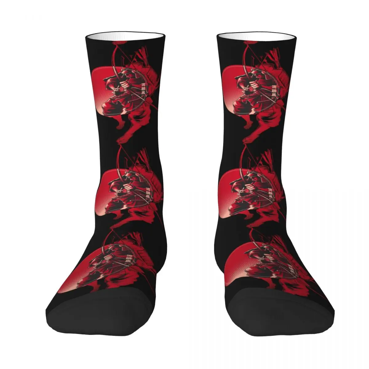 Yabusame-samurai Archer Calcetines Unisex para adultos, Calcetines para hombre y mujer