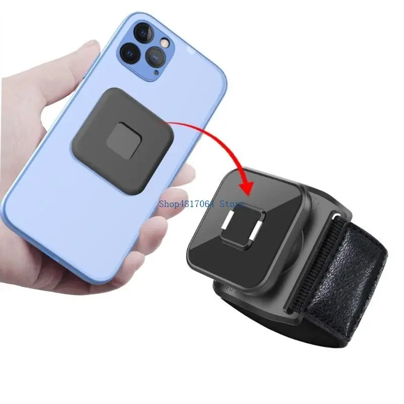 

T3LB Quick Release Running Running Cycling Hiking Armband Phone Holder Stand Wristband Removable Cellphone Bracket