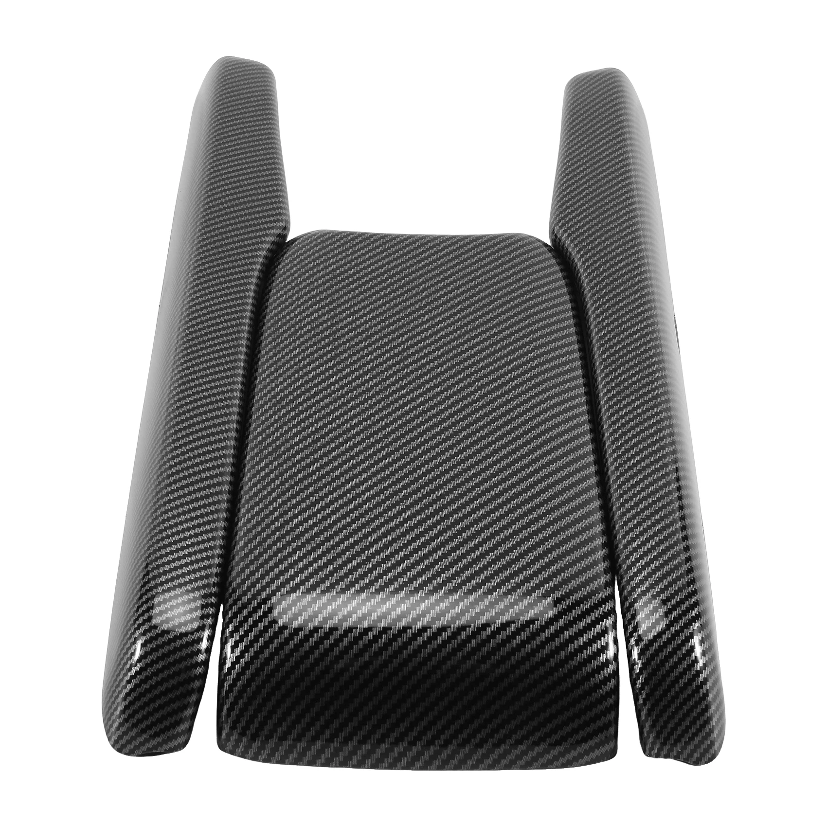 AU33-Armrest Box Protective Covers Carbon Fiber Car Central Armrest Decorative Modification For Honda Civic 10Th 2016 2017 2018