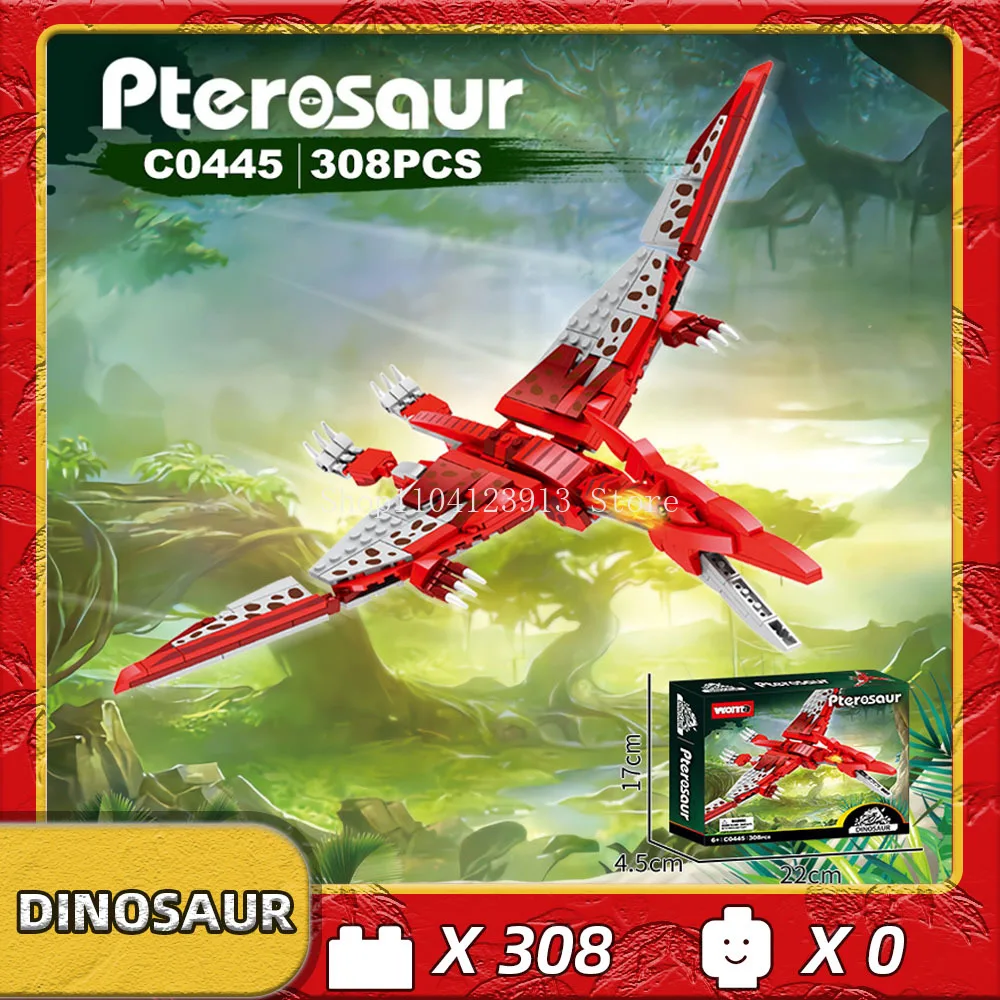 Jurassic Park T-rex Dinosaur World Building Blocks Tyrannosaurus Rex Bricks Sets Brachiosaurus Boy Toys Children Christmas Gifts