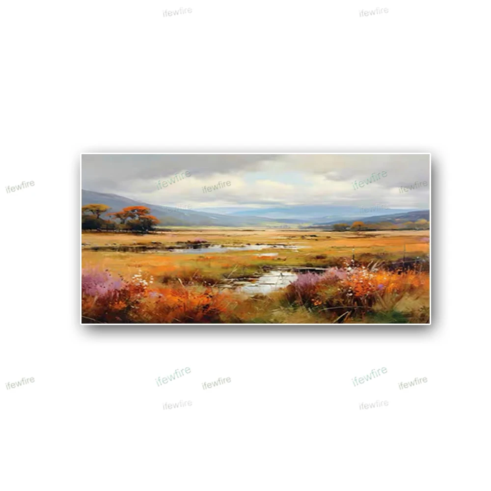 

Large Original Hand-painted Modern Abstract Golden Oil Painting On Canvas Drawing Wall Art Entryway Living Room Home Decor Mural