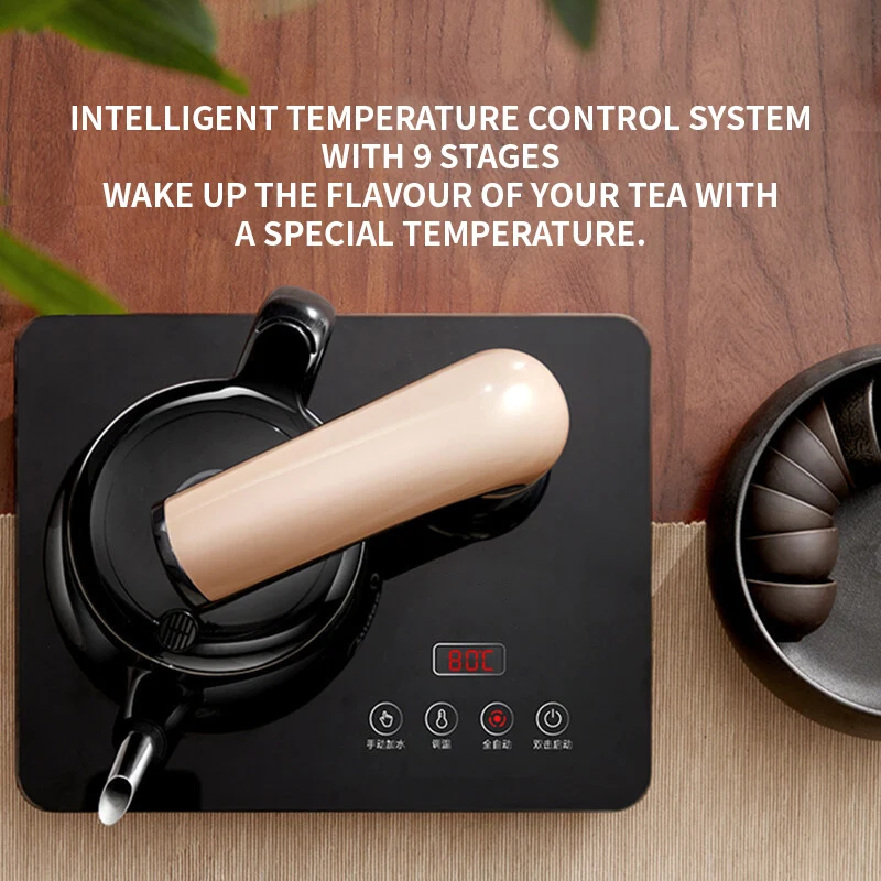 Electric kettle intelligent automatic water filling tea tray electric tea pot electric tea stove kettle tea set