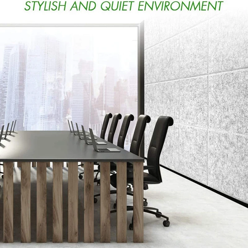 

ABHQ-20 Pack Acoustic Panels Sound Dampening Panels,Sound Proof Padding Beveled Edge Tiles,for Wall Decor &Acoustic Treatment