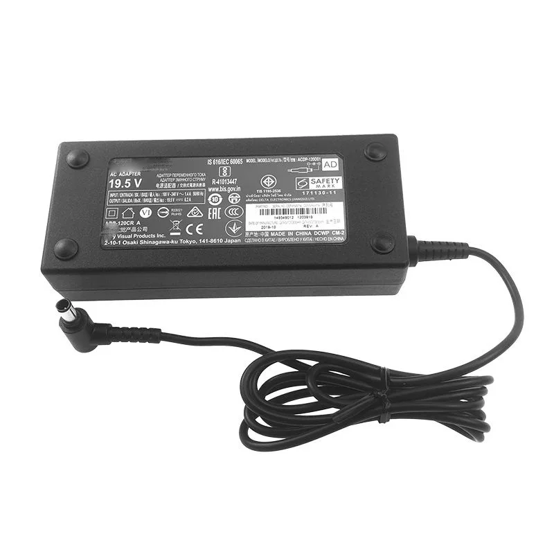 

Genuine ACDP-120D01 19.5V 6.2A AC Adapter Charger For Sony Bravia KD-65XF7002 KD-49XF7073 KD-49XF7077 LCD/LED TV Power Supply