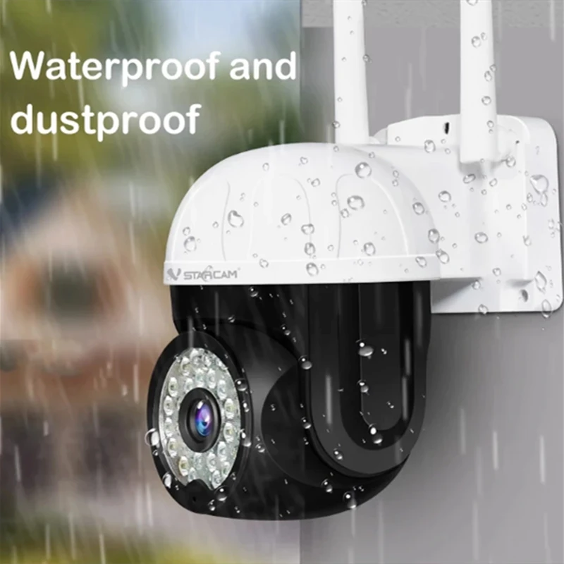 Vstarcam HD 3MP Wireless Surveillance Camera Outdoor WIFI IP Camera Auto Tracking Home Security Monitor Camera Color Night CCTV