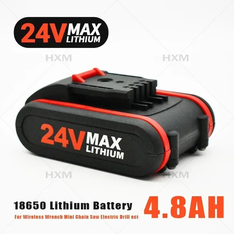 Newly 24V 48V 88V 18650 Lithium Battery 4800mah Electric Tools Battery for Wireless Wrench Mini Chain Saw Electric Drill Ect