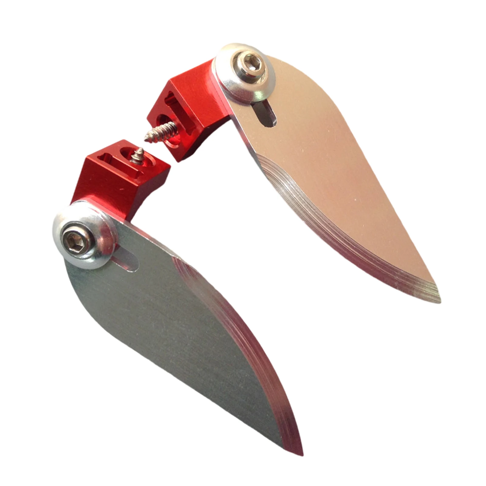 Aluminum Alloy RC Boat Upgrade Parts for Udi903 Rudder Propeller Turn Fins Brushless Speedboat