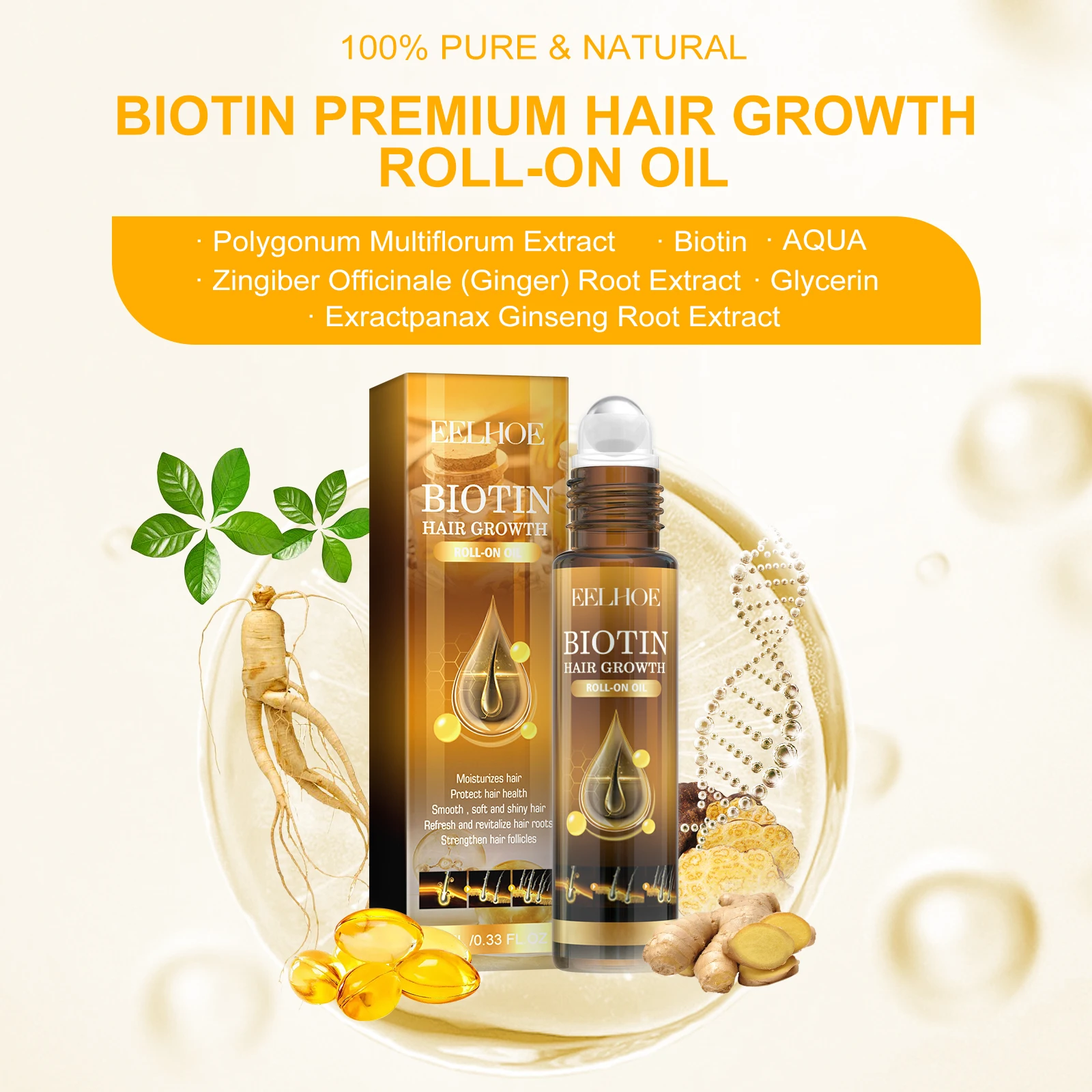 Продукты для роста волос с био – обзор и цена Biotin Shampoo Thickening