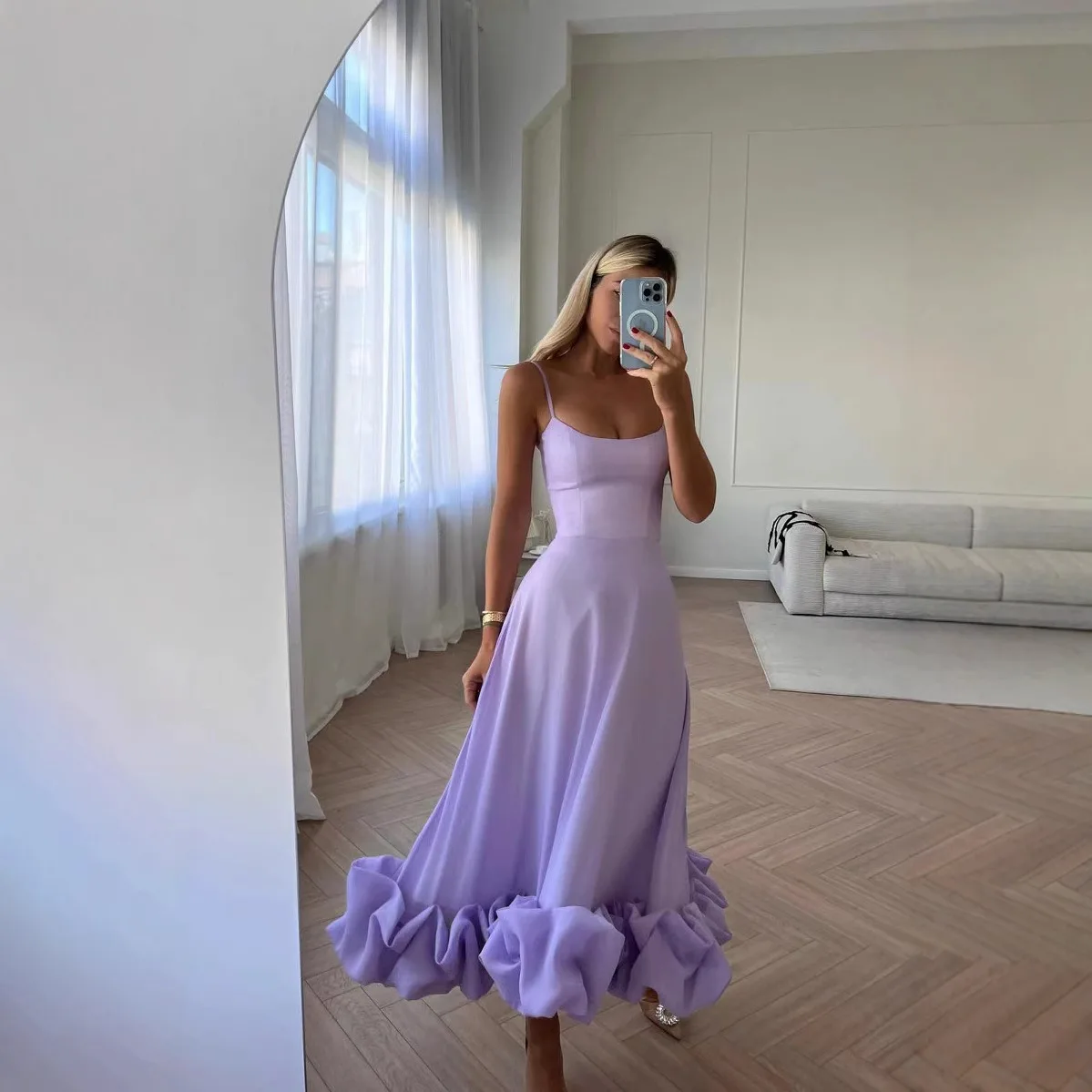 

Fashion Elegant Party Dress Women Summer Sexy Sleeveless Backless Long Dresses Chic Rose Pleated Patchwork A Line Ruffles Dress