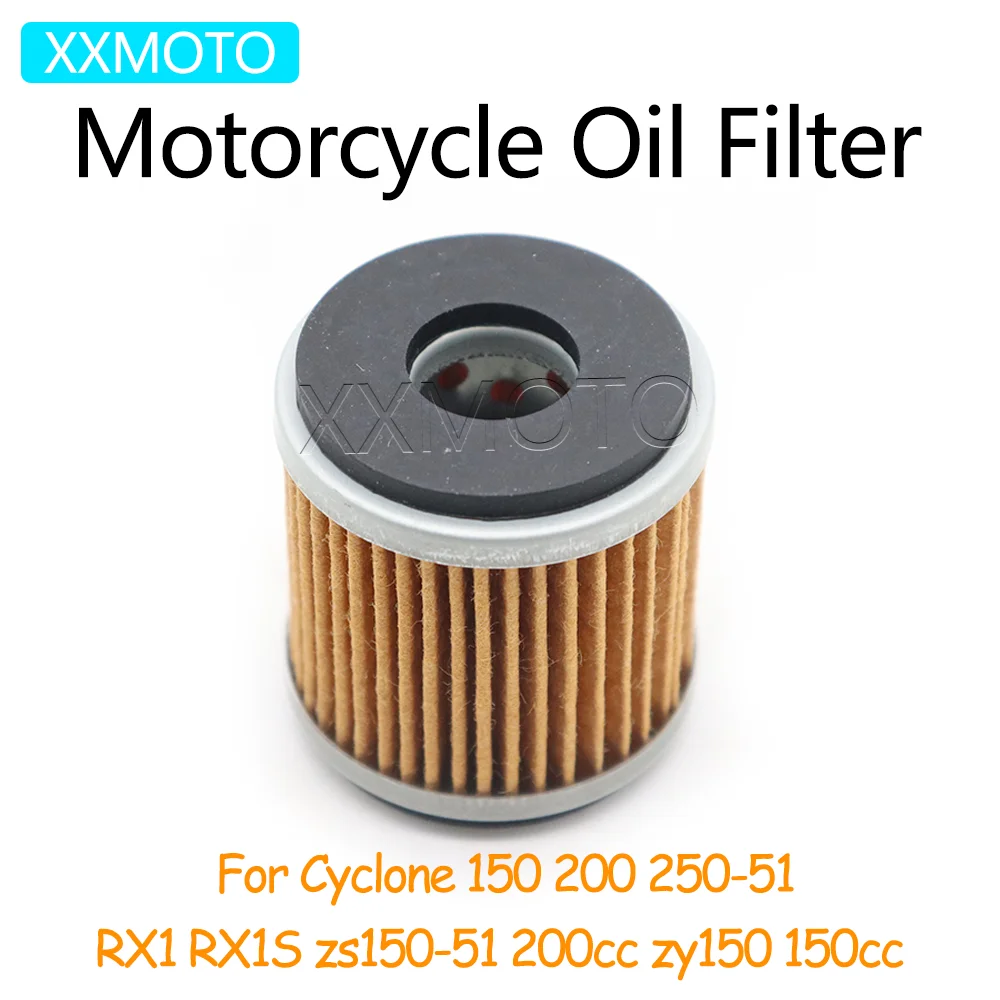 

For Zongshen Cyclone 150 200 RX1 RX1S 200cc zy150 150cc ZS150 ZS200 Motorcycle Oil Filter Fuel Filter Element ZS 150 Accessories