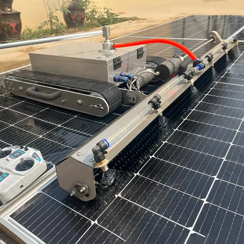 Solar Panel Cleaning Equipment Efficient Machine for Cleaning Solar Panels Using Solar Energy