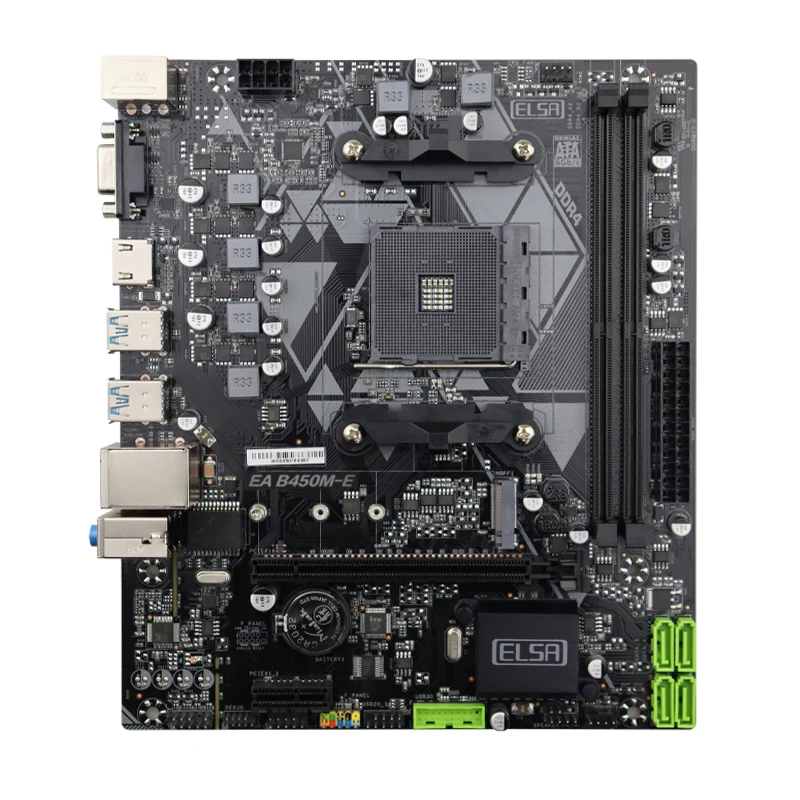 Zillion B450 motherboard AMD support Dual channel DDR4 desktop RAM AM4 CPU slot NVME NGFF M.2 USB 3.0 VGA AM4 for Ryzen5 5600