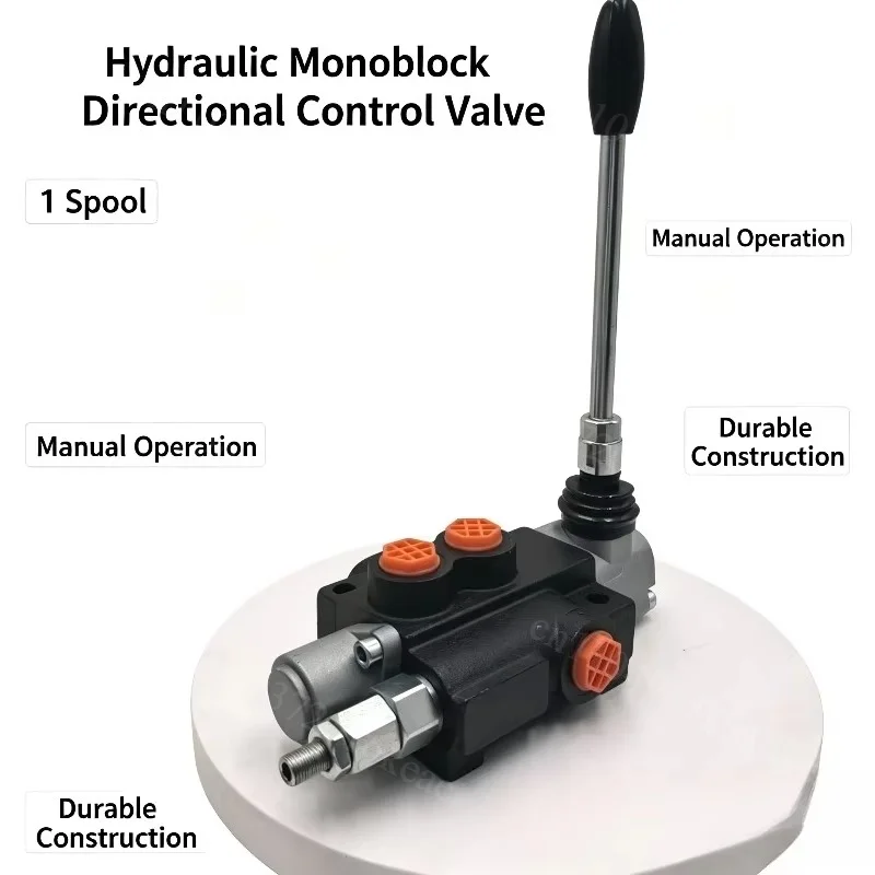 P40 Manual Hydraulic Monoblock Directional Control Multi-way Spool Valve for Tractor Loader Agricultural Engineering Machinery