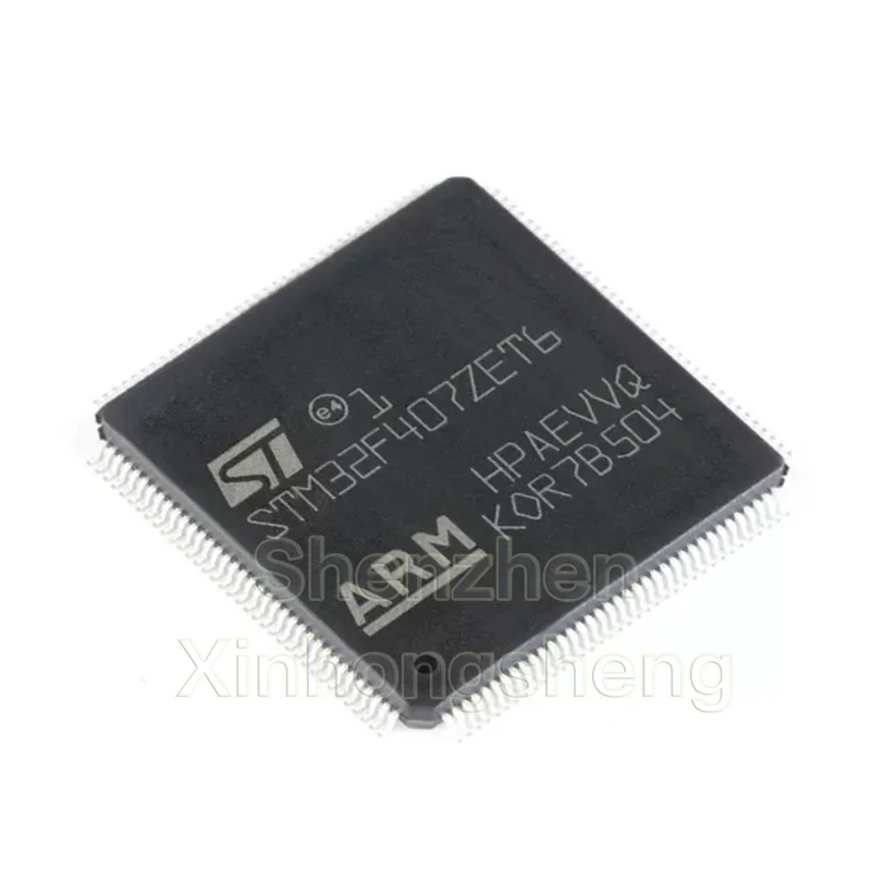 Original authentic STM32F407ZET6 LQFP-144 ARM Cortex-M4 32-bit microcontroller MCU