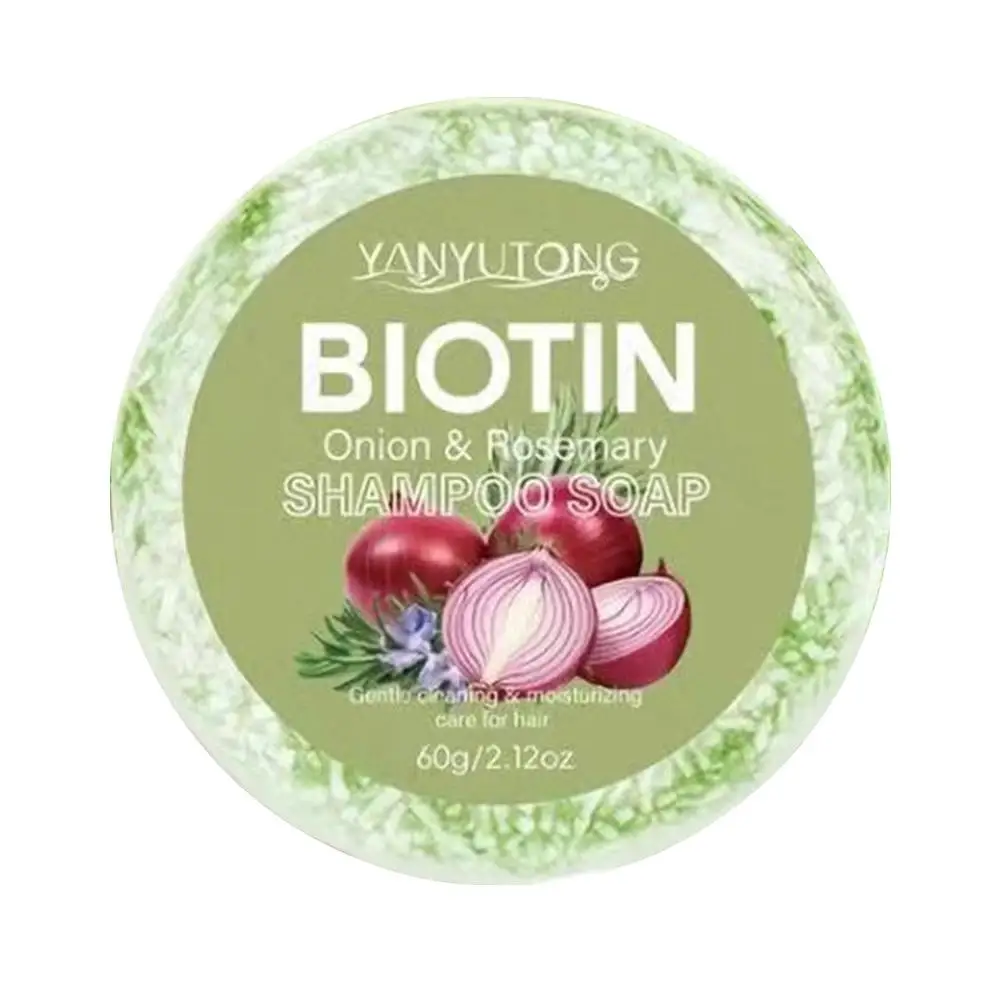 مستخلص البصل البيوتين صابون شامبو قشرة الرأس الطبيعية القتال صيغة السيطرة على النفط ترطيب فروة الرأس العناية بالحكة صابون شامبو