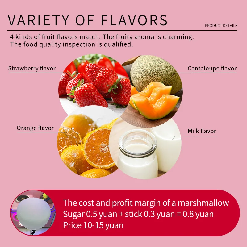 آلة بيع حلوى القطن الكهربائية التجارية ذات الخدمة الذاتية على الإنترنت الشهيرة لمشاريع رجل الأعمال مع وظيفة SDK #4