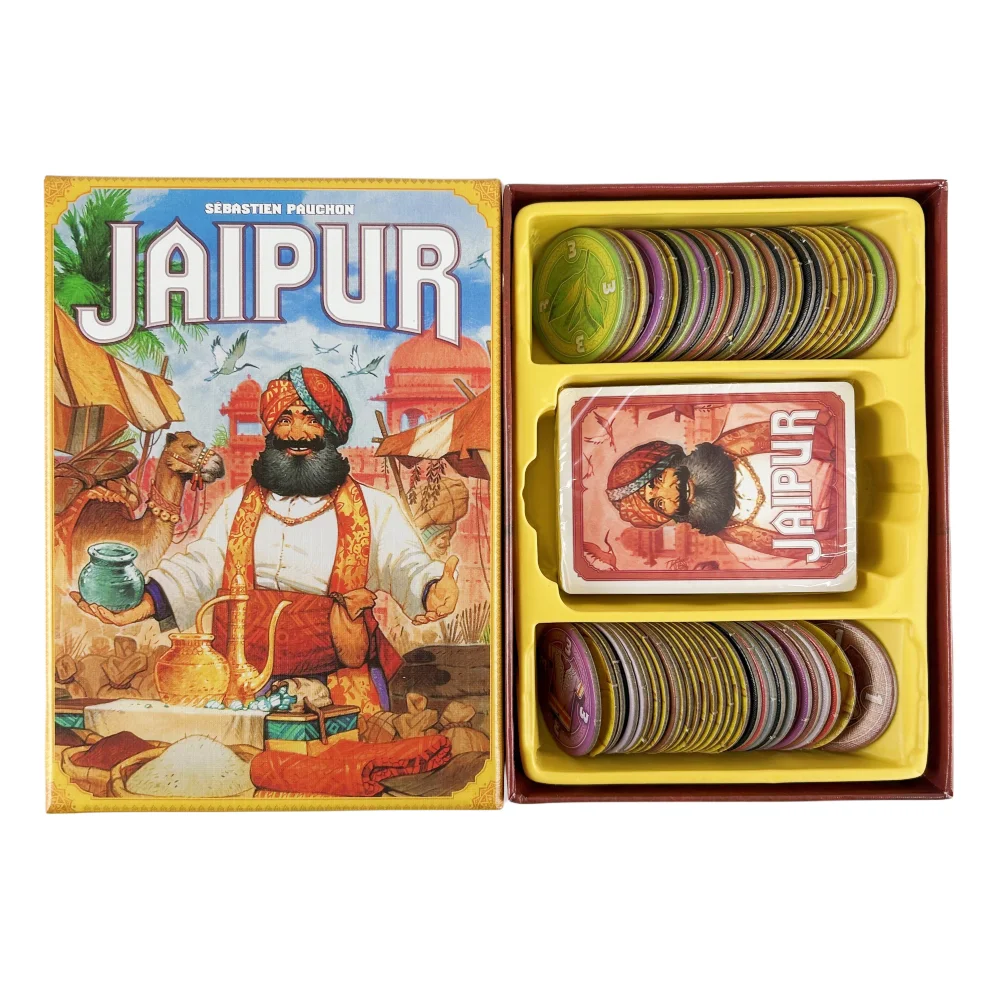 Jaipur Strategy Game Card Family Board Game Adult And Child Trading Strategy Game, Fun Game, Subtle Trading Game