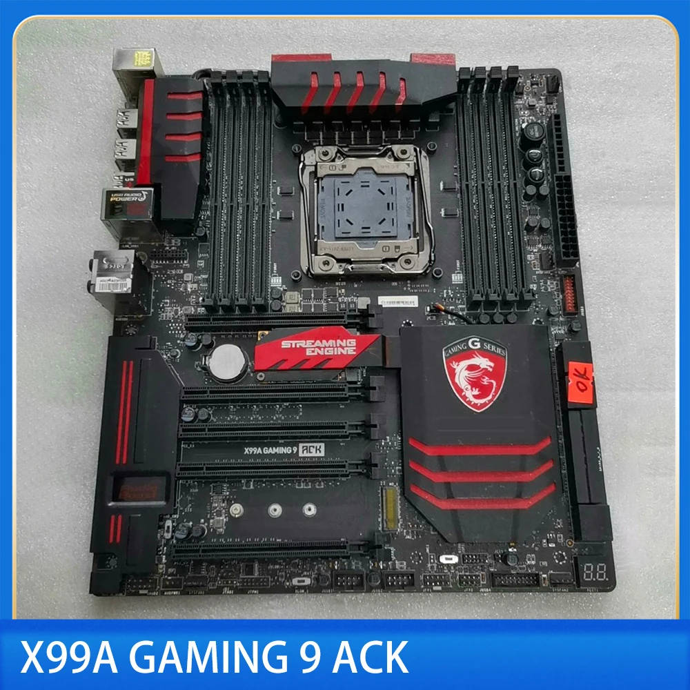 

For Msi 128G SATA3 M.2 USB3.0/3.1 LGA2011-V3 DDR4 Motherboard X99A GAMING 9 ACK