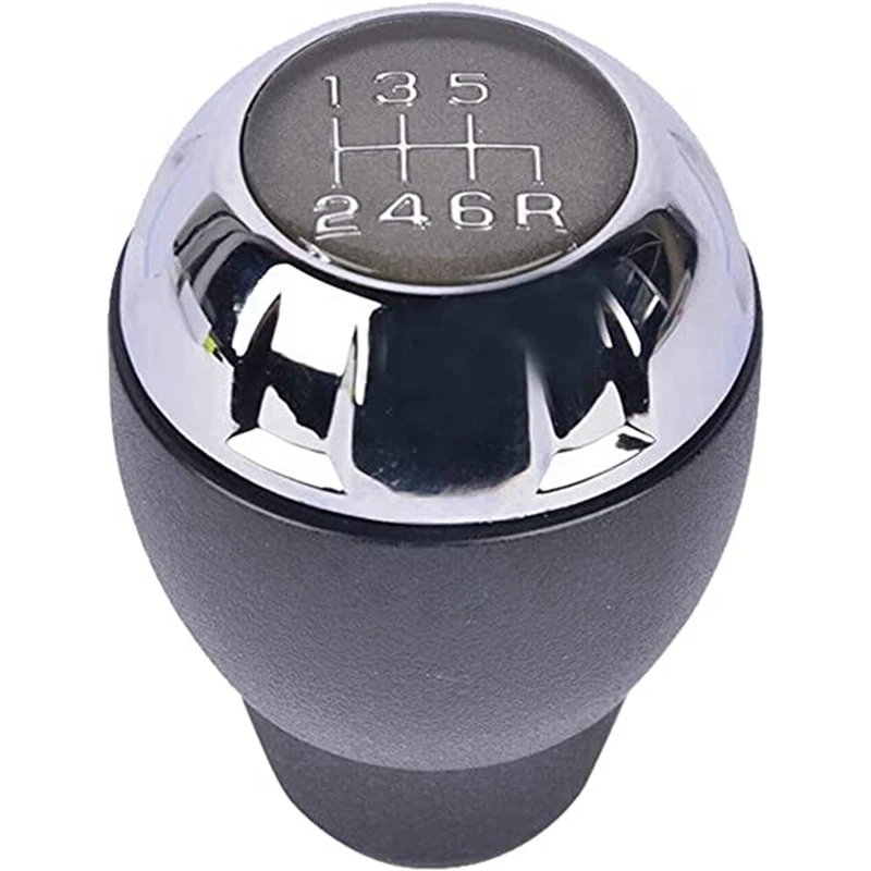 6 Speed Manual Shift Knob Manual Shift Knob ABS Manual Shift Knob For 2007-2013 Jeep Wrangler Jk 68085312AA 68085312AB Chrome