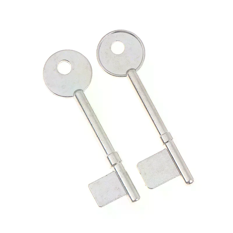 Vault Zinc Alloy Flagpole Safe Key Single-Bitt Key Blank House Key Blanks For Russian Special Old Doors Key Emb 5pcs