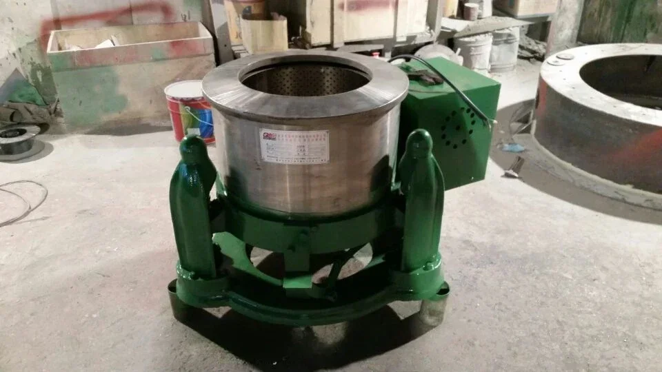 High speed stainless steel tripod centrifugal dehydrator