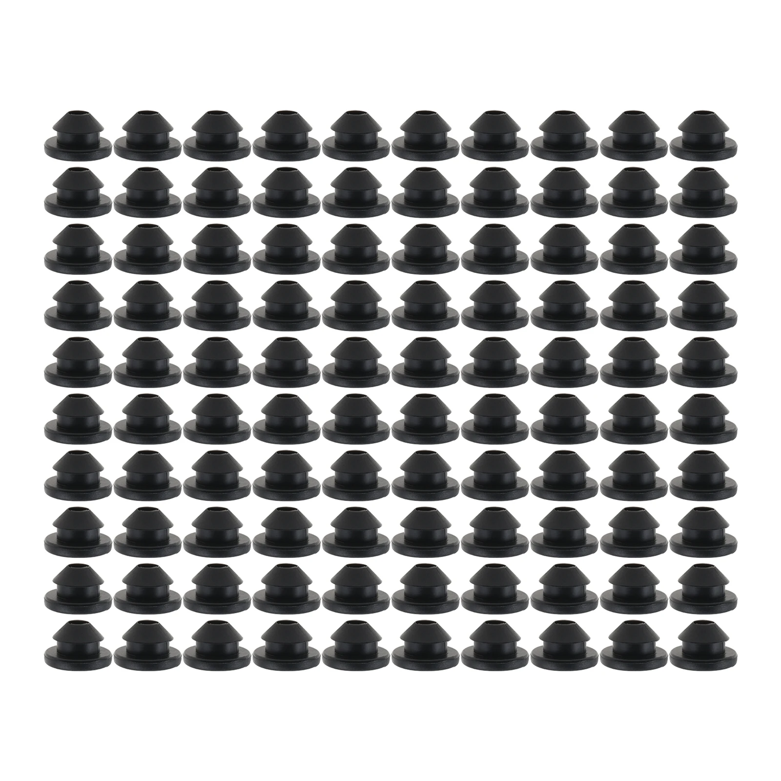100pcs Cable Railing Rubber Grommet for 1/8